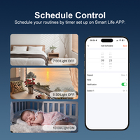 Module d'interrupteur intelligent Zigbee ultra-mini DIY, compatible avec le contrôle bidirectionnel, fonctionne avec Tuya Alexa Google Home Zigbee 2MQTT