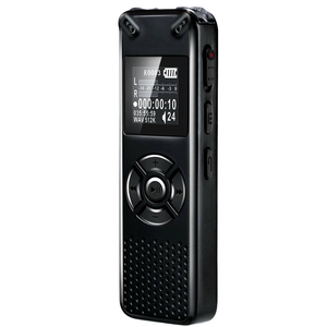 V91 Digital Voice Recorder & MP3 <b>Player</b> with Voice Activated Mode Metal Design <b>USB</b>-for Meetings & Music - Product Image 1