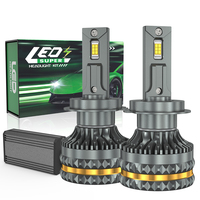 HYNBYZJ 140W 18000LM M8Pro H1 H11 Phares de voiture, phares LED pour voiture, H4 Canbus, phares LED pour voiture, éclairage automobile, ampoule de phare LED H7