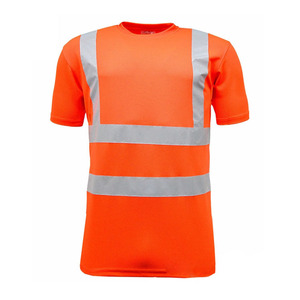 Wholesale dri fit safety shirt with 