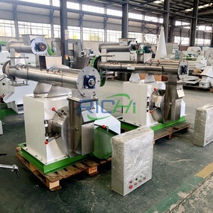 CE chứng nhận richi 1-2 t/h thức ăn động vật puffing máy để làm cho động vật thực phẩm - Product Image 2