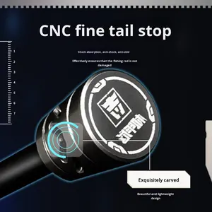 Jiyu Mecha Dragon FAST Composiet Ultra Licht Carbon Fiber Lichtgewicht Rechte Hengel Visserijhengel Industriële Controle Toepassing - Product Image 4