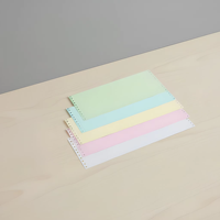 Papier NCR continu pour ordinateur 9,5x11 pouces avec trous de pignon précis pour une sortie de données fiable
