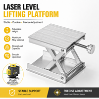 Plateforme de levage de laboratoire réglable en alliage d'aluminium de 90 mm pour niveau laser et plateforme de levage de laboratoire - Vente chaude