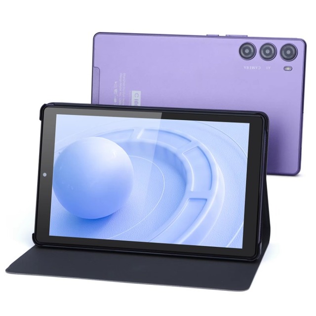8000mAh Android 12 Tablet 8gb + 512gb WiFi Dual Camera IPS Screen 9 Inches, Adult CM925-Purple