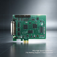 Carte de contrôle de marquage laser 2D PCIe DLC2 pour scanner Galvo EZCAD3, gravure laser à fibre, marquage en vol et contrôle de mouvement