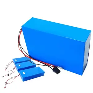 Baterai Lithium Ion Ebike Isi Ulang 48V 13ah Paket PVC Paket Skuter Baterai Lithium Baterai Li-ion untuk Sepeda