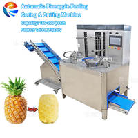 Automatische ananas schil-, kern-, snij- en sorteermachine voor fruitverwerkingsfabrieken