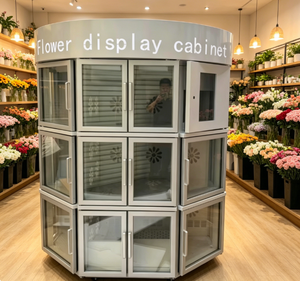 Distributore Automatico Smart per Fiori, Stoccaggio Compartimentato per Mantenere la Freschezza, Attrezzatura Commerciale Self-Service per la Vendita di Bouquet - Product Image 4