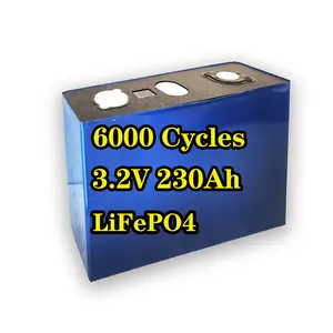 Batterie lithium lityum 200ah 230ah externe ligüneş panelleri silindirik pil pil lityum lifepo4 hücre