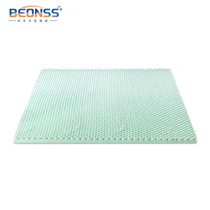 OEM Bed Mattress Topper Pads 2 Inch Egg Crate Cooling Memory Foam Queen King Size Mattress Pad Modern Foam Topper