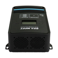 Les contrôleurs de charge M4880F Helios 80A 12V 24V48V MPPT prennent en charge la batterie SEL FLD AGM LifePo4 avec de bonnes performances