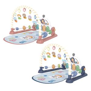 Tapis d'éveil multifonctionnel en coton doux de haute qualité avec piano à pédales pour bébés de 0 à 24 mois, usage domestique, personnalisable - Product Image 1