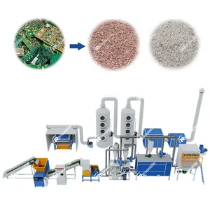 E. Abfall-PCB-Recyclinganlage Hocheffiziente Leiterplatten-Recyclingmaschine