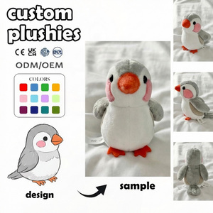 Porte-clés personnalisé en peluche, broderie étoile très réductive, écureuil, décoration de chambre d'enfant, jouet <span class=keywords><strong>Huggy</strong></span> <span class=keywords><strong>Wuggy</strong></span> personnalisé - Product Image 4