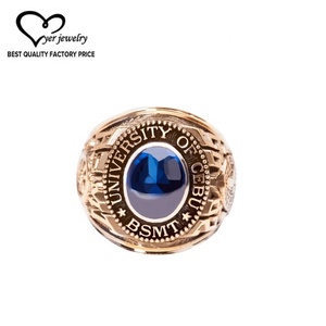 Anillo de clase personalizada anillo de campeonato de escuela secundaria al por mayor - Product Image 3