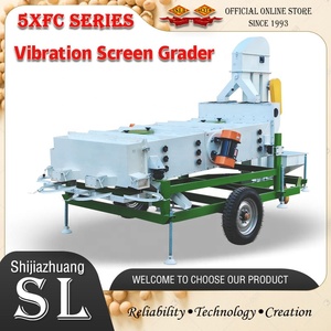 Máquina clasificadora de semillas de lentejas verdes con criba vibratoria, clasificadora y seleccionadora de judías negras - Product Image 1