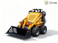 Gebrauchter HYSOON HY380 0,92-Tonnen Radlader mit Kubota-Motor EPA-zertifiziert |   EURO 5 MOTOR Kompakte Landwirtschafts- und Landschaftspflegemaschine
