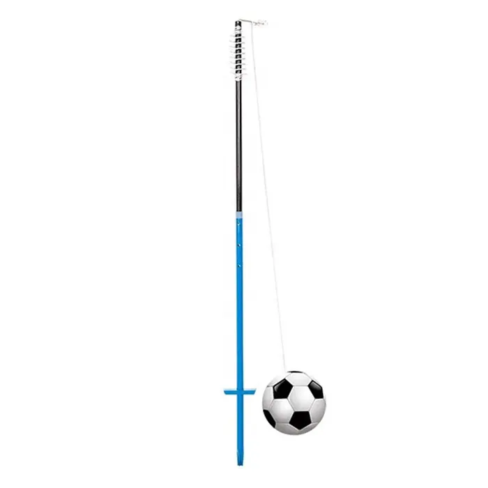Swing Portable Permanent Fußball Tether ball Pole Set Outdoor Fußball training Übungs ausrüstung für Kinder Outdoor Training