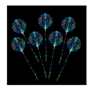 Decoración Romántica Inflable para Fiestas, Ramadán Mubarak, Globo Transparente con Luz LED Intermitente, Globo Burbuja <span class=keywords><strong>Bobo</strong></span> para Ramadán - Product Image 5