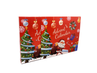24DAYS Present Candy Prototype Custom Design Advent Calendar Cosmetic Sponge Liner Plastic Tray Insert