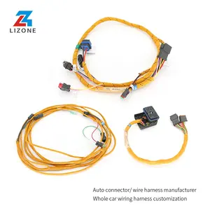 Arnés de cables personalizado para motor de coche, arnés de cableado automotriz