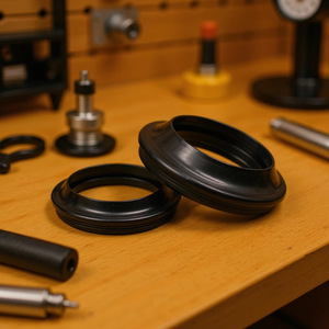 Staubschutz für vorderen Stoßdämpfer, 37498 mm, Nitrilkautschuk, für Yamaha XJ900 XJ650L XS1100 XV920R Motorrad - Product Image 5