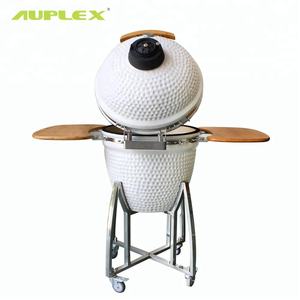 Parrilla Kamado Auplex <span class=keywords><strong>de</strong></span> 21 Pulgadas, Parrilla <span class=keywords><strong>de</strong></span> Carbón Cerámica, Ahumador, <span class=keywords><strong>Asador</strong></span> <span class=keywords><strong>de</strong></span> Carbón para el Hogar, la Cocina y Exteriores - Product Image 2