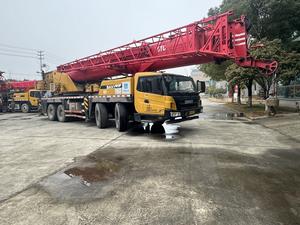 Grue de camion d'occasion de 80 tonnes de Chine avec 6 flèches, moteur, boîte de vitesses et pompe - Product Image 6