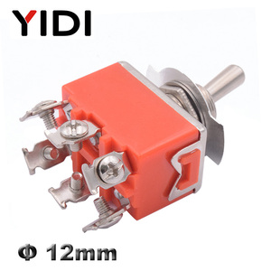 <span class=keywords><strong>Interrupteur</strong></span> à <span class=keywords><strong>bascule</strong></span> en métal de commande d'urgence E-TEN 15A 250V marche-arrêt 2 3 4 6 broches borne à vis de verrouillage SPDT DPDT <span class=keywords><strong>interrupteur</strong></span> à tête mobile - Product Image 4