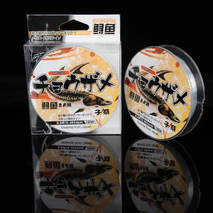 Ligne de pêche à l'esturgeon, monofilament haute résistance de 100m, pour gros poissons, ligne principale et ligne secondaire transparente, brun rougeâtre - Product Image 4