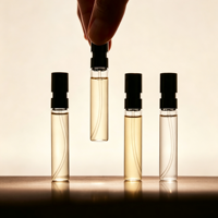 Flacon testeur de parfum en verre de 2 ml avec tube de pulvérisation, mini flacon échantillon, flacons d'emballage de parfum personnalisables avec logo, fournis directement par l'usine