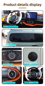 <span class=keywords><strong>Voiture</strong></span> électrique 4 roues, 4 portes, 5 places, vitesse lente 50 km/h, idéale pour la location en station balnéaire et les parkings. - Product Image 2