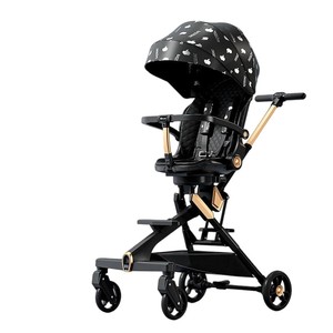 <span class=keywords><strong>Poussette</strong></span> bébé en métal légère personnalisable, pliable, à 4 roues, avec pare-soleil, portable, 2 en 1, pour les enfants de 3 ans, grande roue arrière - Product Image 1