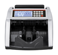Compteurs de billets portables, compteur de tickets de caisse pour le commerce de détail, affichage LCD, machine de comptage d'argent multi-devises