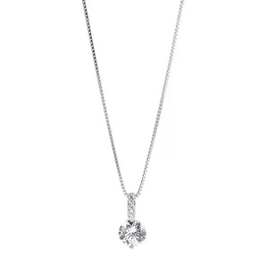 Collier pendentif boule de cristal en cuivre pour femme, chaîne fine, bijoux élégants et délicats pour tous les jours, fête ou cadeau - Product Image 4