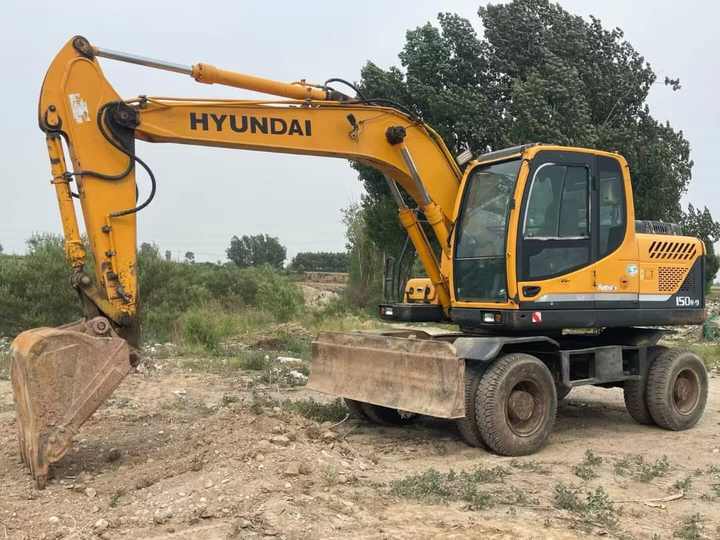 High-quality Second Hand Hyundai R150W-9 High Cost-effective for Sale 15 Ton Wheel Construction Machinery Heavy Equipment