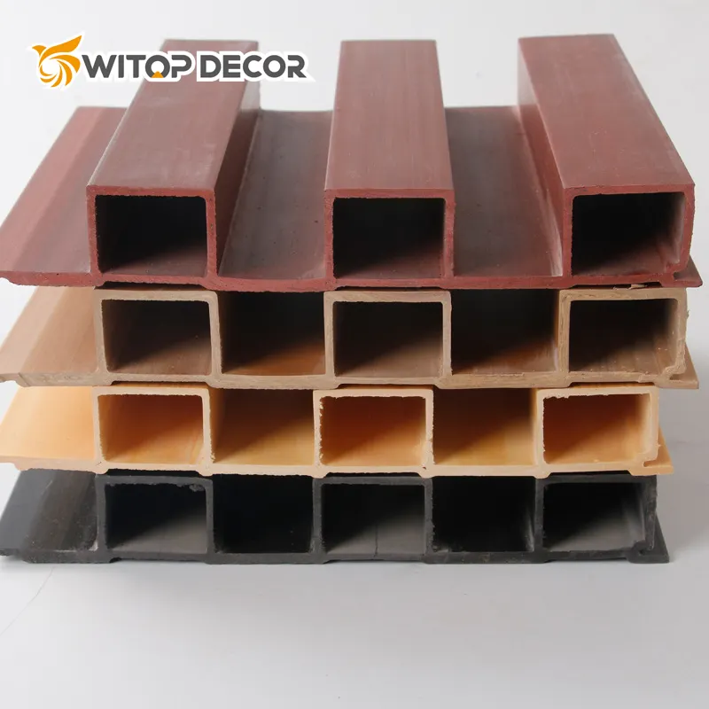 Коэкструзионные панели из ПВХ, водонепроницаемая УФ-стойкая внутренняя отделка, наружная композитная облицовка стен из ДПК