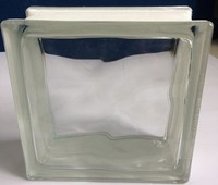 JingHua 240*240*80mm Blok Kaca Bening Berongga Ukuran Besar Desain Modern Berkualitas Tinggi Transmisi Cahaya Tinggi Garansi 1 Tahun