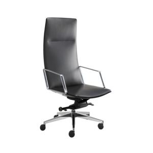 <b>High</b> Back Swivel Tilting <b>High</b> Back Leather Office <b>Chair</b> - Product Image 2
