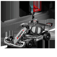 Karting électrique F1 Racing pour enfants et adultes de 5 à 12 ans et 12 ans et plus, kart temporisé télescopique pour enfants et bébés