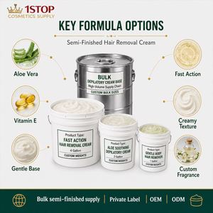 Kit d'épilation rapide en 5 minutes, crème dépilatoire douce pour femme, marque blanche, soins naturels pour la peau - Product Image 3