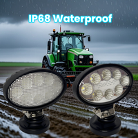 BSG TR-24 Ovale Rond Haute Puissance 24W Super Lumineux IP67 Étanche En Aluminium LED Travail Lumière pour Camion et Voiture 12V/24V 6000K-6500K