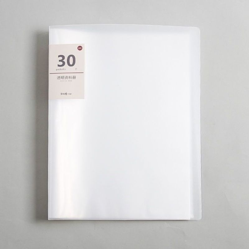 30 páginas| [Transparente y engrosado] Alta definición