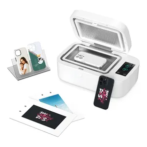 Small Heat Transfer Desktop Sublimation Phone Case Printer for DIY Custom Phone Case Tpu Pc Phone Case for Iphone Film Tpu