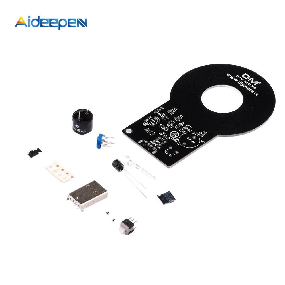 Набор «сделай сам» для металлоискателя, Бесконтактный Модуль платы датчика постоянного тока 3 В-5 в 60 мм, электронный комплект для металлодетектора