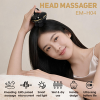 Appareil de massage intelligent électrique portable et léger pour le cuir chevelu, le cou et le corps, avec fonction de pétrissage et lumière rouge pour nourrir les cheveux