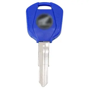 Abs Material Left Slot Motorcycle Transponder Keys Blank for Honda CB400 VTR250 VTEC JADE CB-1 VT250 JADE250