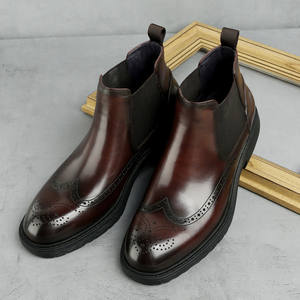 Zapatos Oxford de Cuero con Punta Cuadrada Hechos a Medida para Hombre - Zapatos Formales de Lujo con Características Antideslizantes y de Masaje - Product Image 1