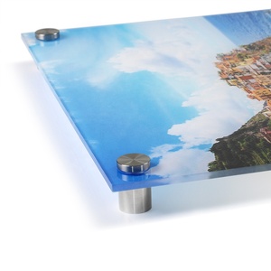 Impresión UV personalizada arte de la pared decoración foto Props tablero troquelado transparente bloque acrílico signo hoja bloque - Product Image 6